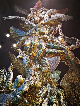 christian Zanotto,palm beach modern contemporary, art miami,contemporary art,allchemicall,flame,angels,vk gallery,palm beach